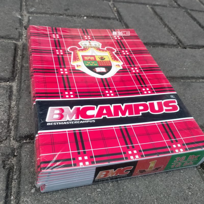 

PROMO 1 Pack Buku Tulis BMC CAMPUS dll 36Lembar Ukuran BOXI 17x25cm