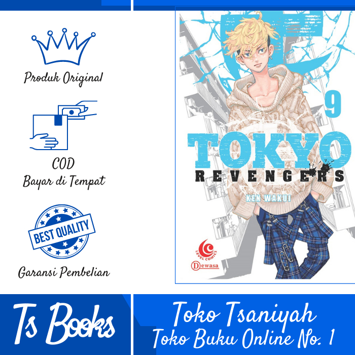 Buku Komik Manga Buku Komik Tokyo Revengers 9 By Ken Wakui Buku Komik Manga Pertempuran