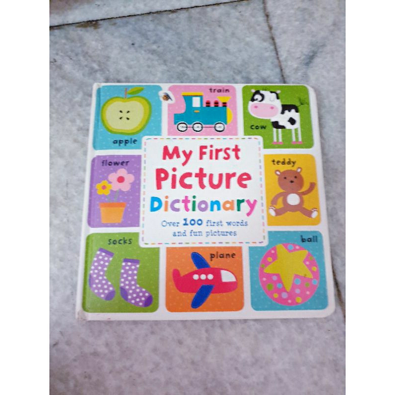 preloved bekas buku anak my first picture book kid