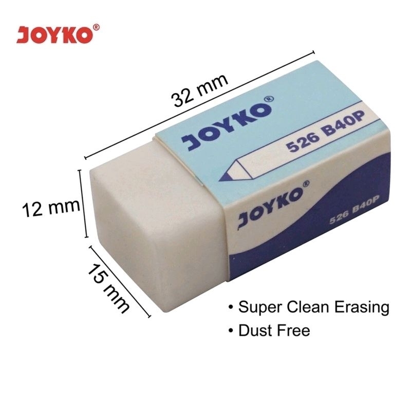 

ERASER PENSIL MEREK JOYKO/ PENGHAPUS PENSIL MEREK JOYKO B40