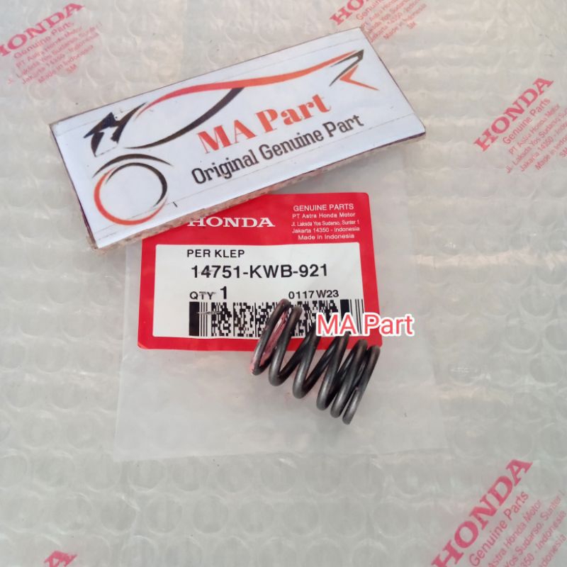 PIR KLEP SPRING VALVE PER KLEP BLADE REVO 110 FI REVO AT ORIGINAL 14751KWB921