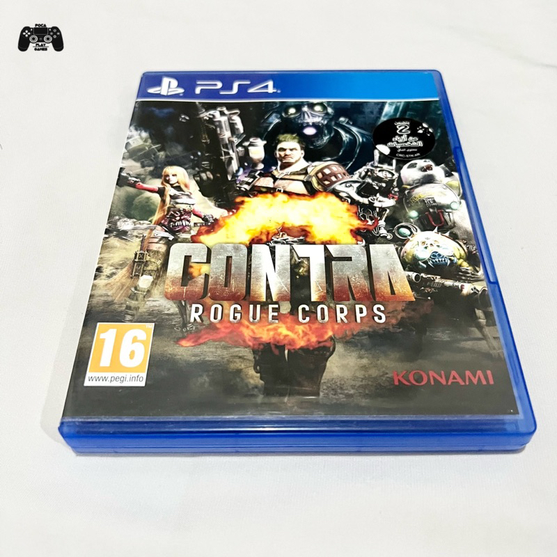 Kaset BD PS4 Contra Rogue Corps - Second / Bekas
