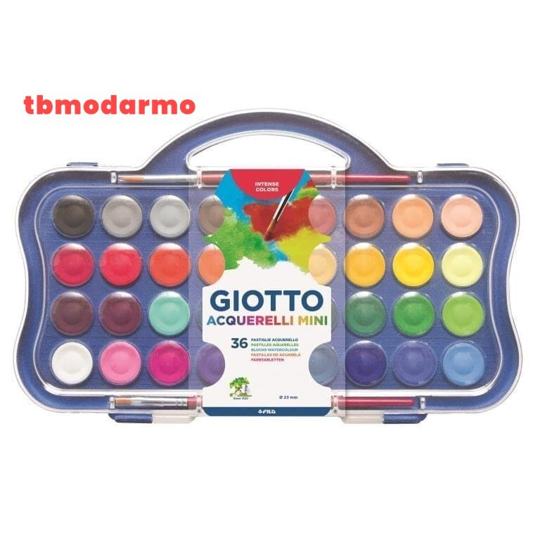 

Tbmo Giotto Watercolor Blocks 30MM 36 Colors Bantex 353600