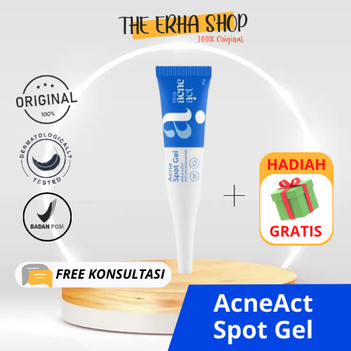 ERHA Acneact BHA & Sulphur Acne Spot Gel 10g - Obat Totol Jerawat - Erha - Erha Skincare