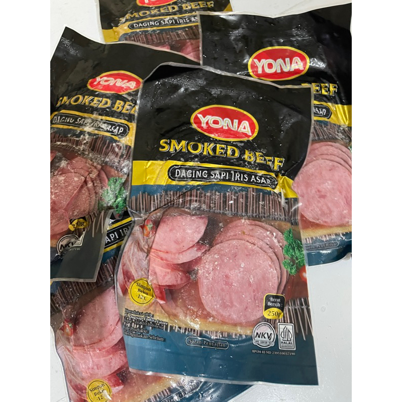 

Yona Smoke Beef 250gr ~ GALERI PLASTIK FROZENFOOD