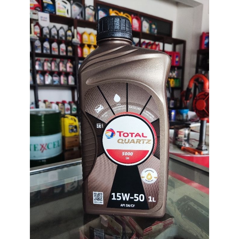 OLI TOTAL QUARTZ 5000 15W-50 1 LITER