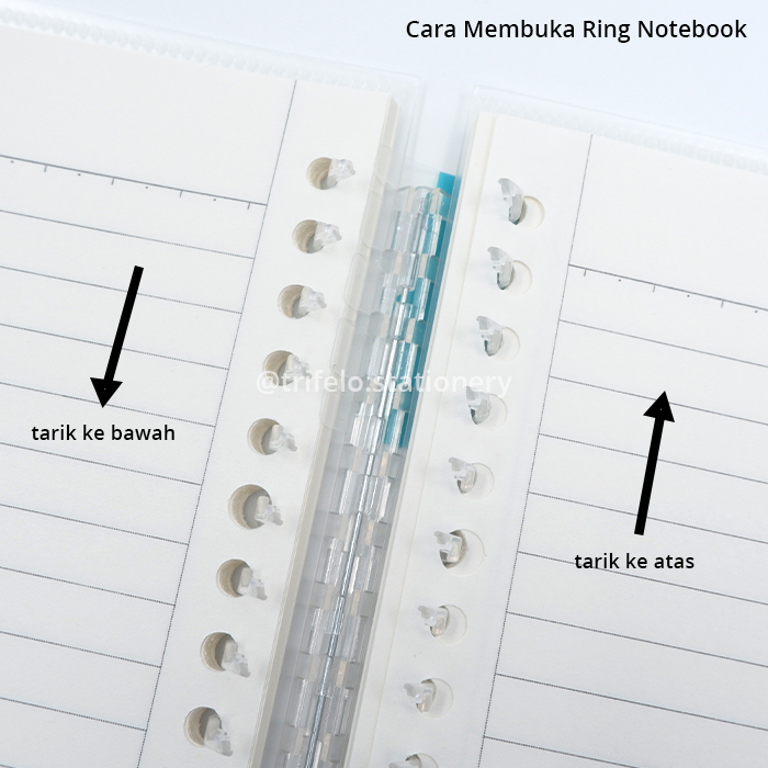 

MilL Notebook Spiral A5 B5 Cover Holder Bergaris (XQHY-015)