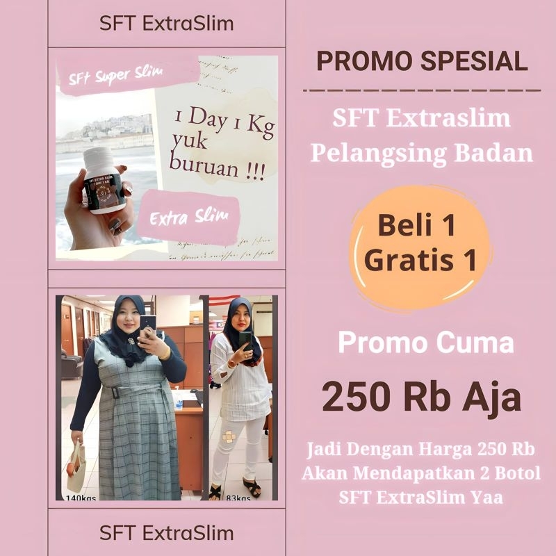 SFT EXTRA SLIM ORIGINAL 2 BOTOL