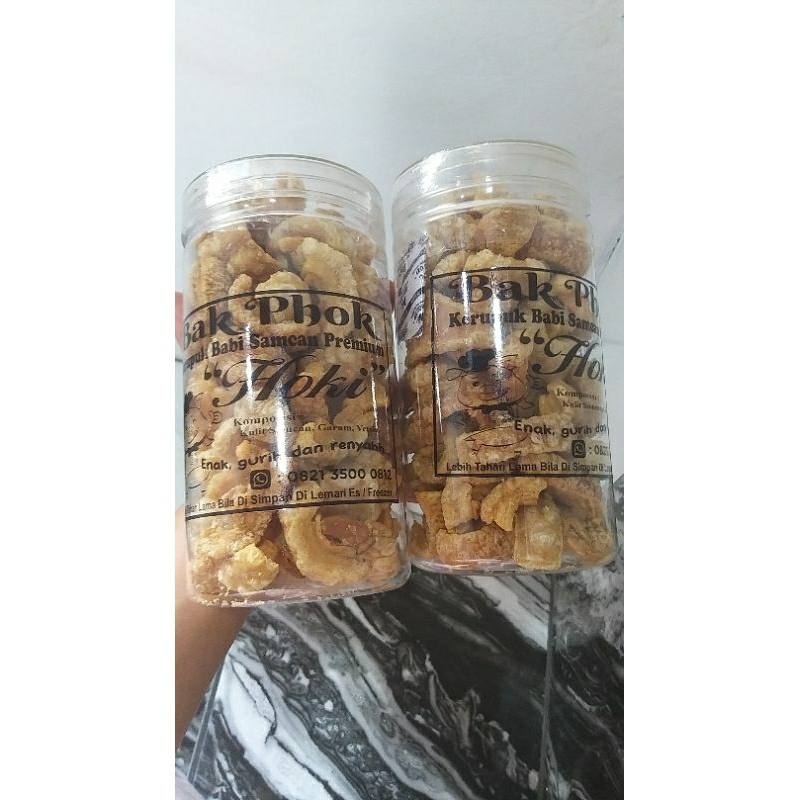 

Kerupuk babi samcan premium