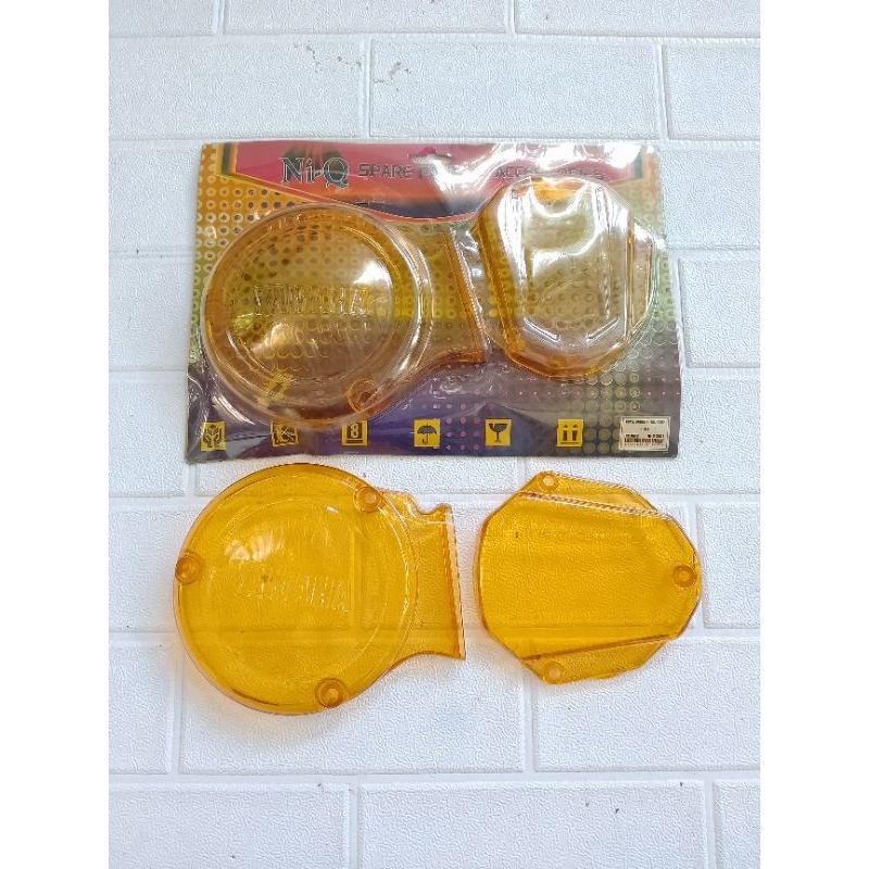cover tutup blok mesin magnet magnit pompa oli yamaha rxking rx king variasi transparan stok lama