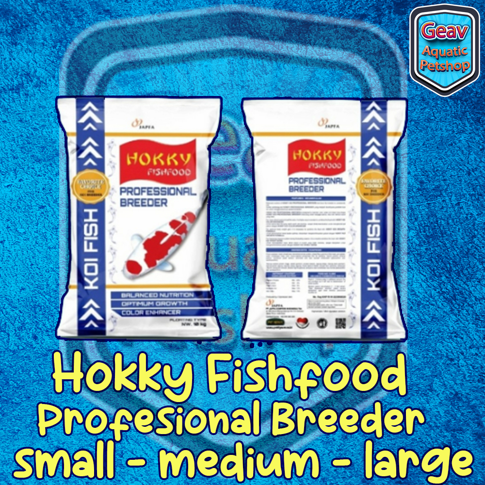 Pakan Ikan Koi - Hokky Profesional Breeder 10kg