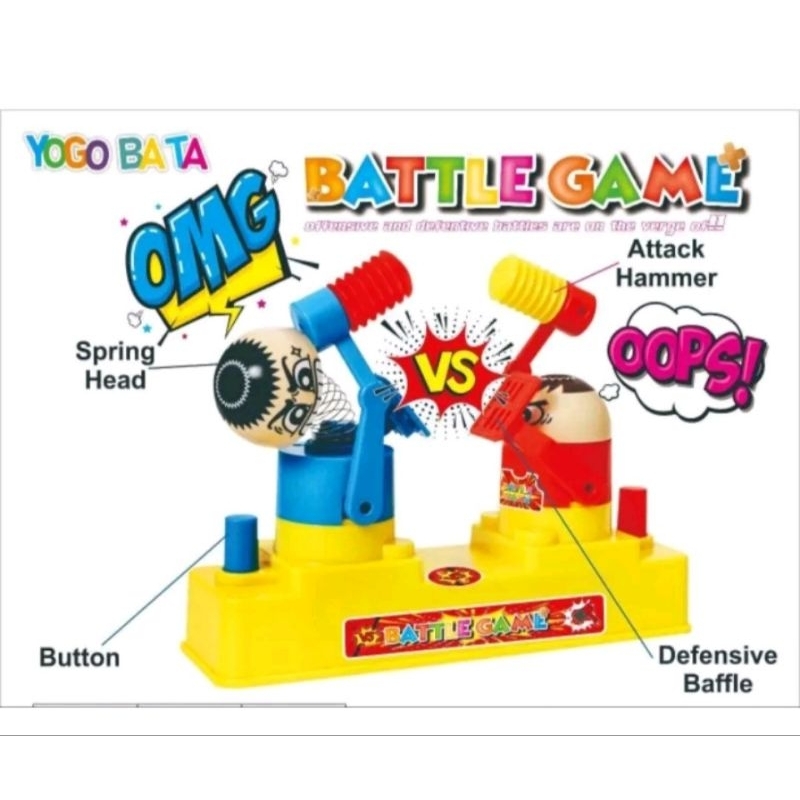 Mainan Anak Hammering Game Palu Battle Game Besar