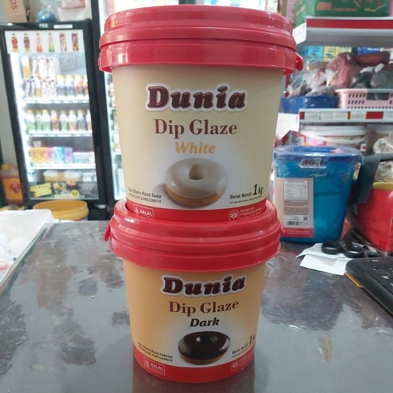 

Dunia glaze economis 1kg(ada 6 rasa)