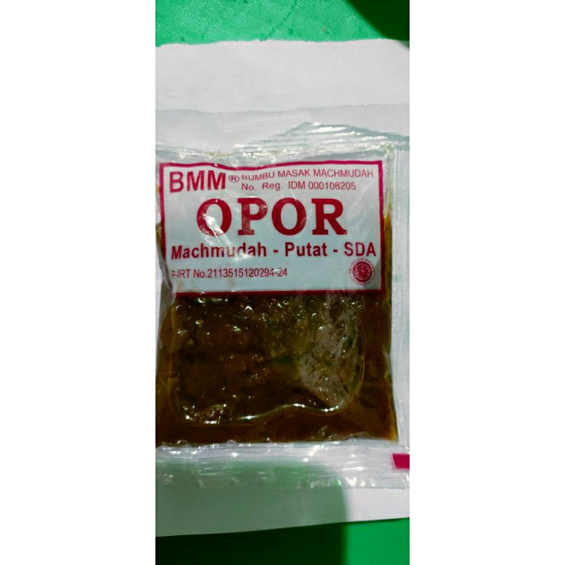 

Bumbu masak Instan machmudah Opor (BMM)