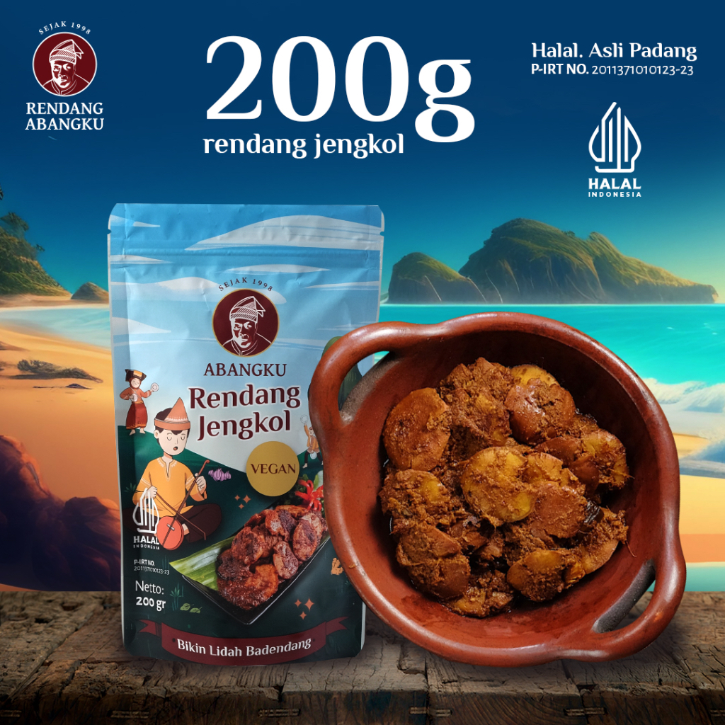 

Rendang Jengkol Abangku Asli Padang
