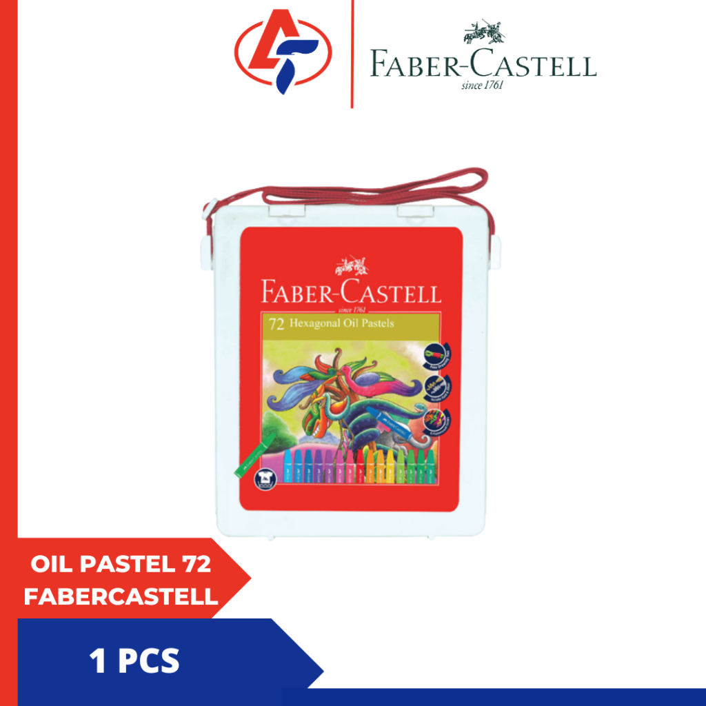 

Hexagonal oil pastel 72warna