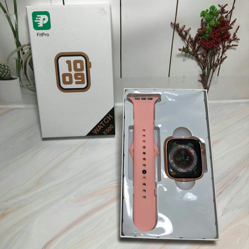 Smartwatch T500 Fitpro Jam Tangan Smarwatch Pria Wanita Original Bebas Custom Foto