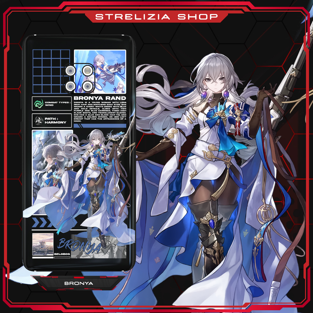 Phone Case Honkai Star Rail Bronya Rand