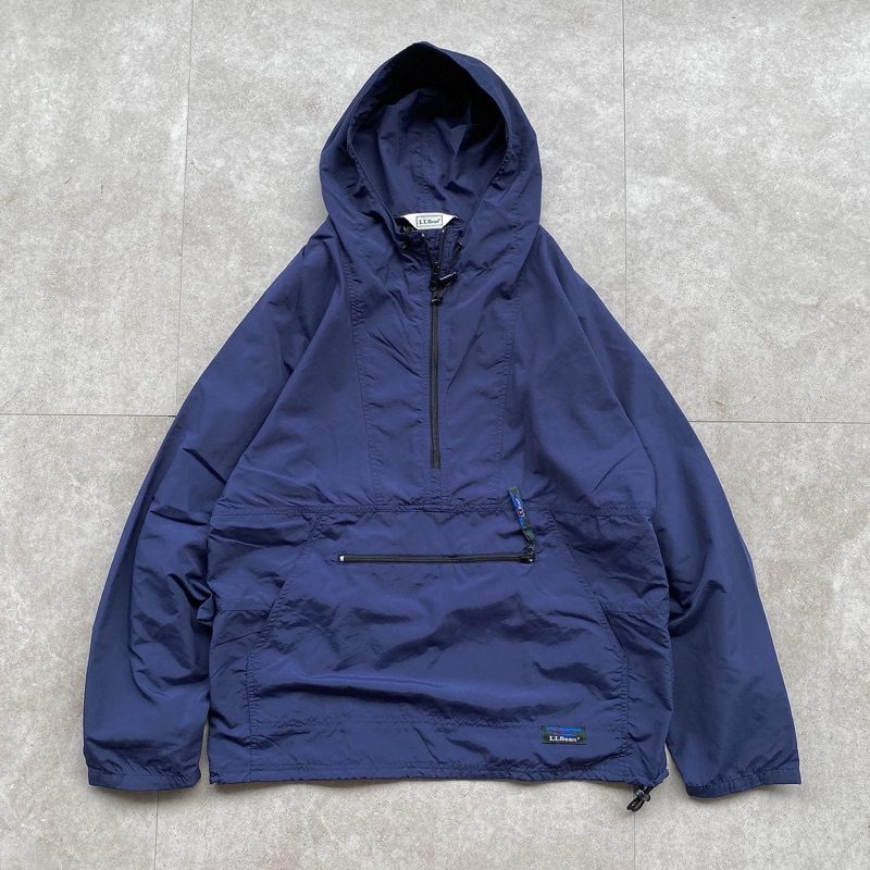 LL bean anorak nylon jacket