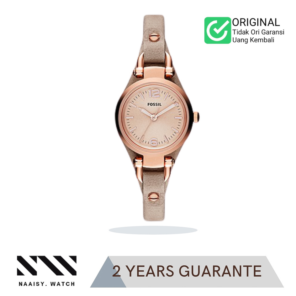 Jam Tangan Wanita Fossil Georgia Es3262 32mm Original Fullset Jam Tangan wanita Aksesoris Fashion