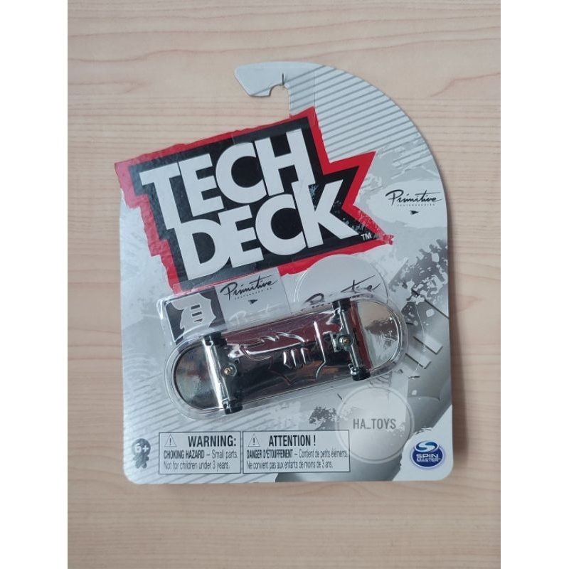 Tech Deck Fingerboard Primitive Platinum Ultra Rare (MINUS CARD)