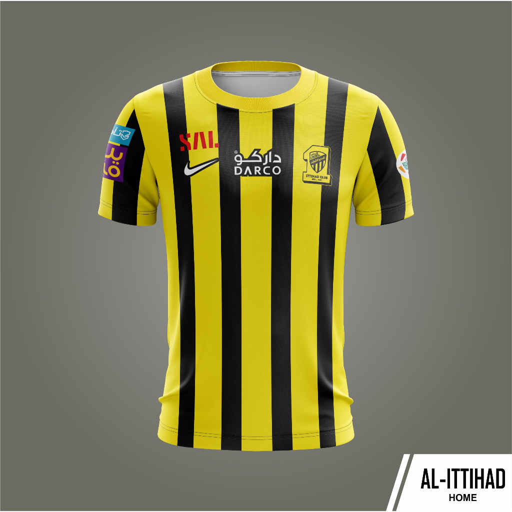 Jersey AL-ITTIHAD home 2023 Liga Saudi Arabia