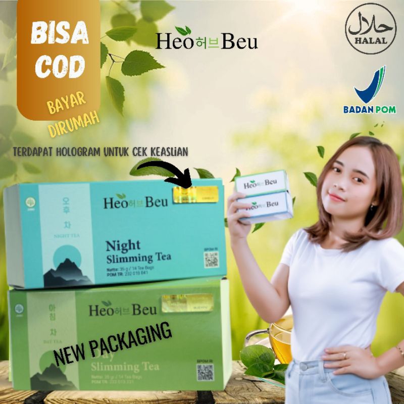 

Heo Beu Korean Sliming Tea | BPOM | Original | Pelangsing Alami