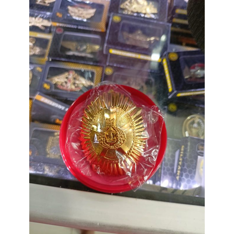 TANDA JABATAN BRIGJEND TNI AL MODEL OVAL - TANDA JABATAN PATI TNI AL OVAL