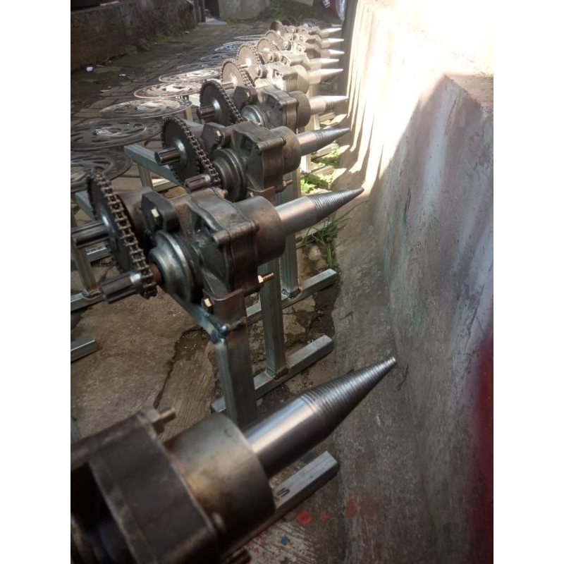 KINCIR LAYANGAN DOUBLE SPEED DINAMO RANTAI + BANGKU BIASA MADE IN OKI BARTECH