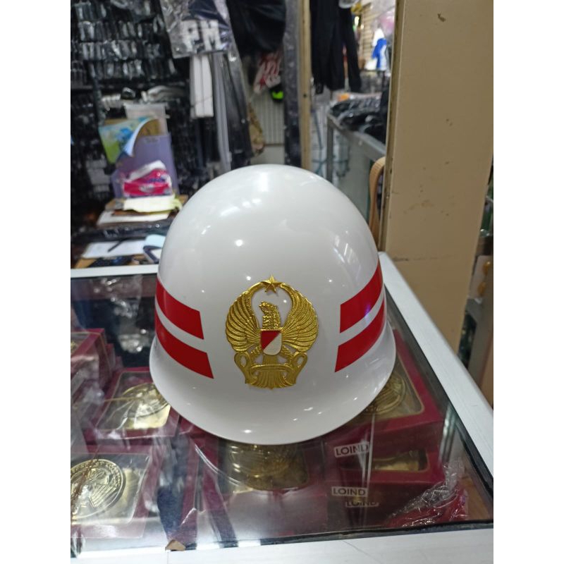 HELEM PANJI TNI AD - HELEM UPACARA TNI AD - HELM UPACARA TNI