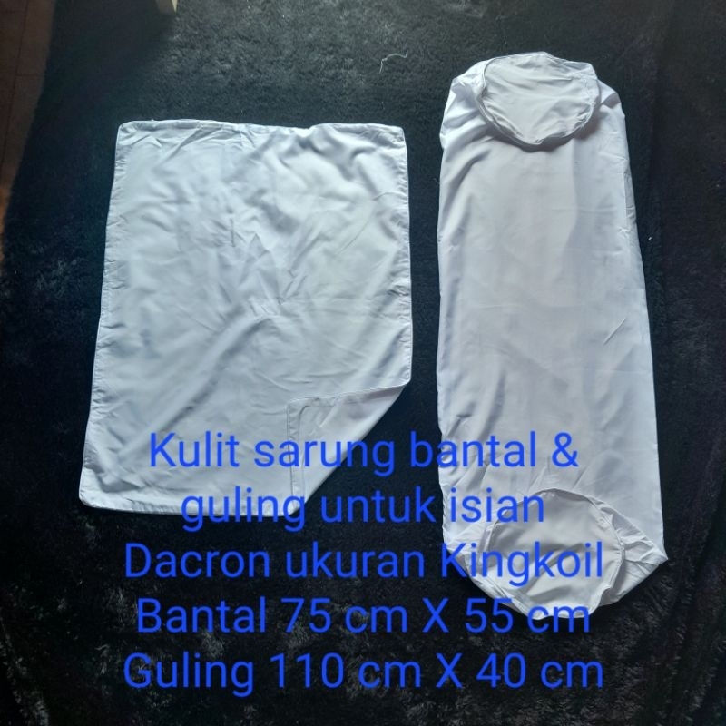 Kulit isian Dacron Bantal dan Guling Kingkoil