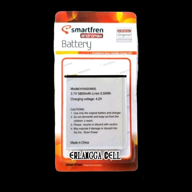 BATRE BATERAI SMARTFREN ANDROMAX L H15433 B26D2H / ANDROMAX H15433
