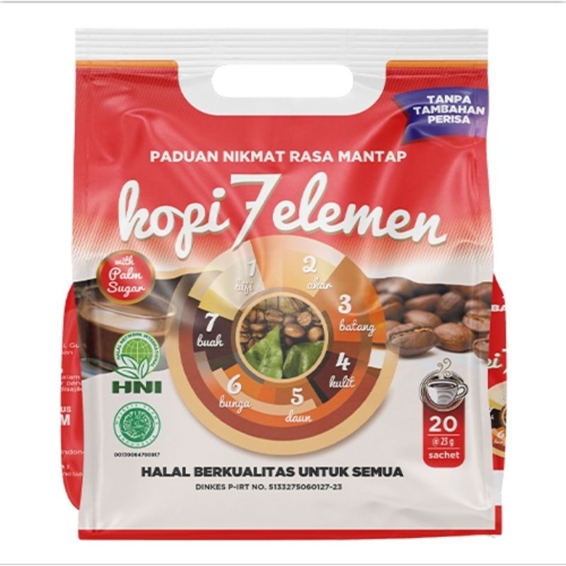 

KOPI 7 ELEMEN HNI 10 Sachets