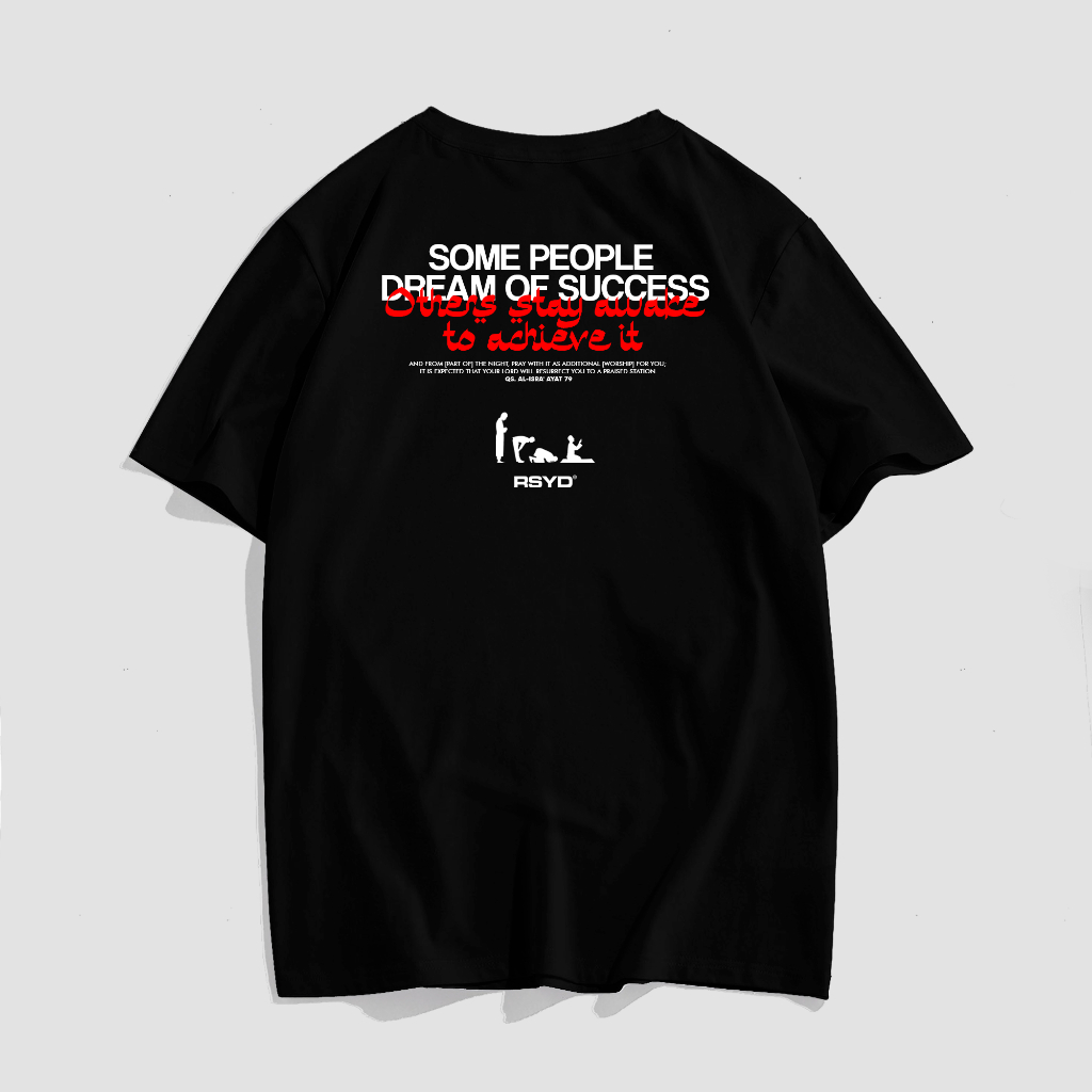 RSYD Tahajud - Black T-Shirt / Kaos Dakwah