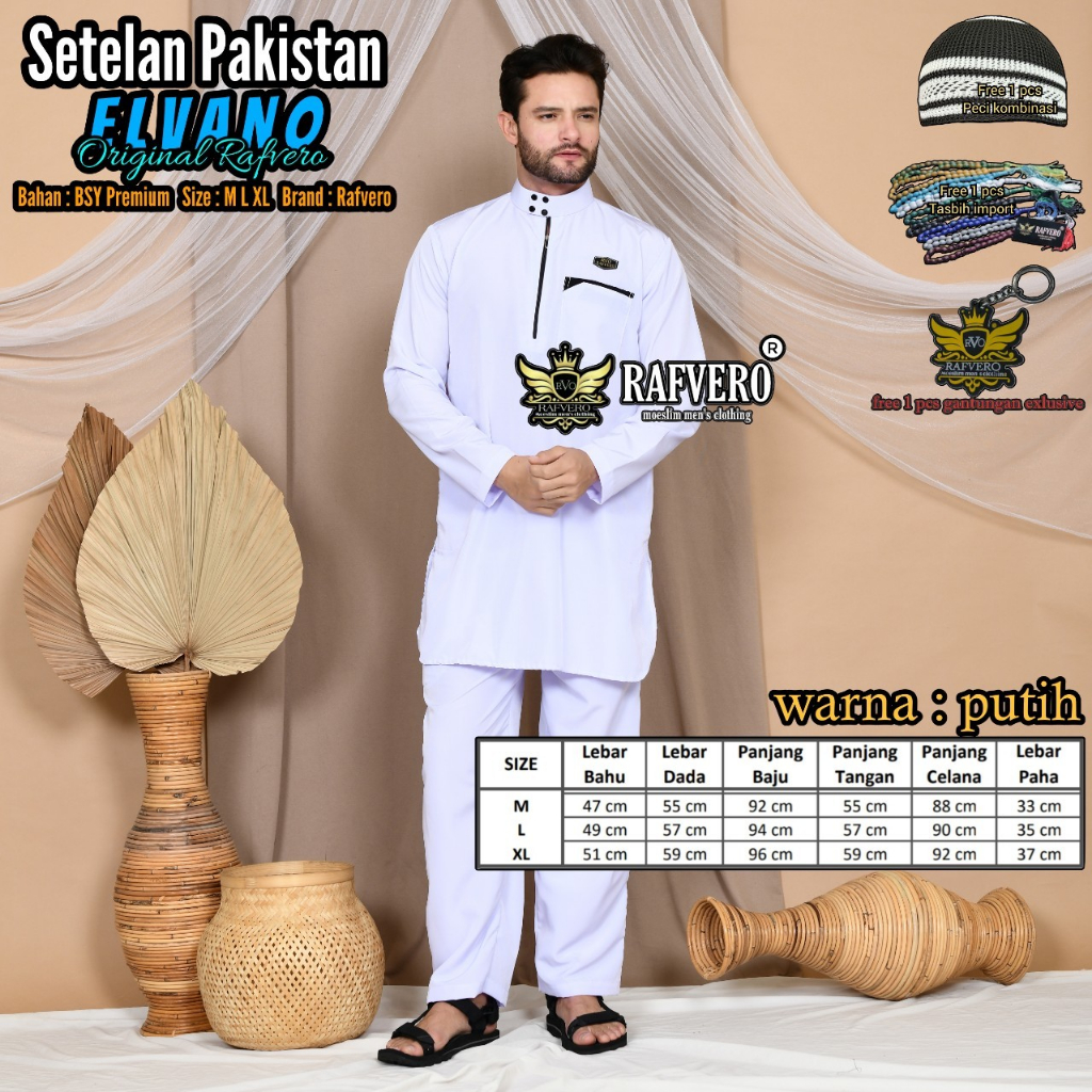kurta dewasa ASLAN/lettemart/kurta pakistan/kaos kurta/kaos kurta pria/baju kurta dewasa/