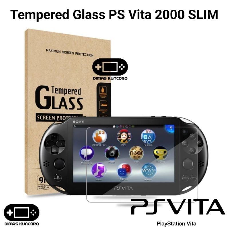 Tempered Glass PS Vita 2000 SLIM anti gores psvita screen protector lcd