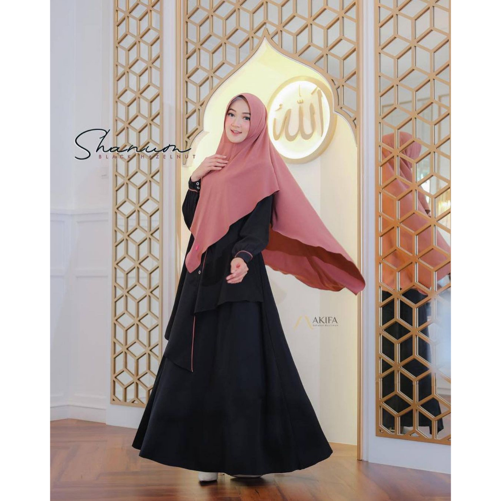 Set Gamis Shanum Syari by AKIFA