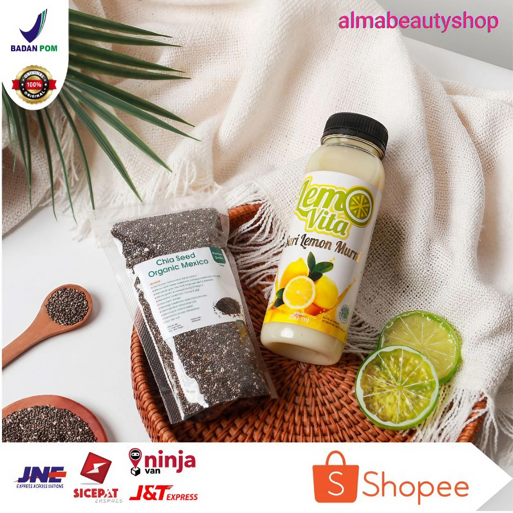 

Paket Diet Chia Seed 100gr & Lemovita 250ml