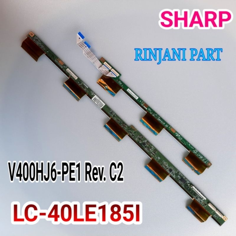 T CON TICON TV LED SHARP LC-40LE295I LC-40LE185I V400HJ6-PE1 Rv. C2