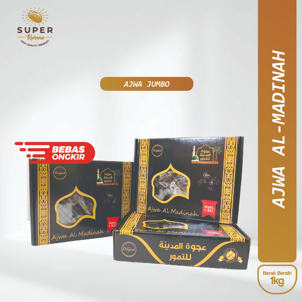 

Kurma Ajwa Al Madinah 1kg Promo