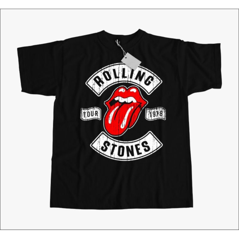 kaos anak ROLLING STONES anak laki - laki perempuan kaos kids anak usia 1-12 tahun