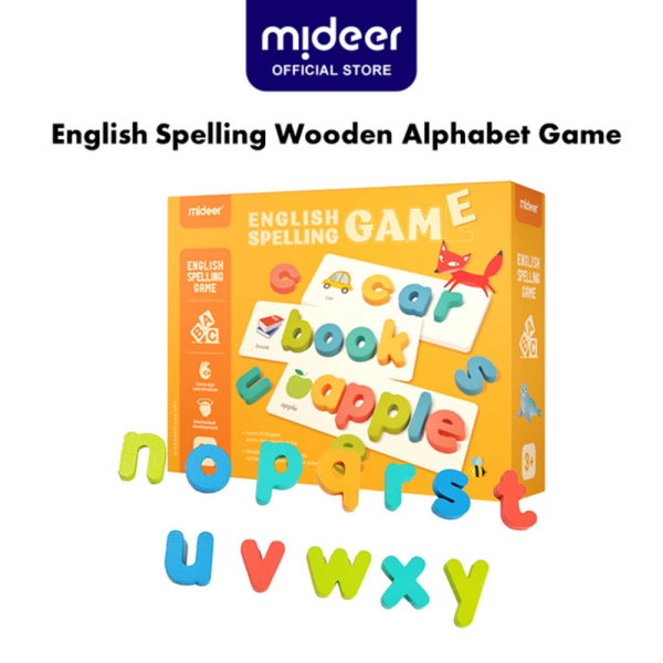 

Promo Limited MD2108 Anak Mideer Edukasi Mainan English Spelling Wooden Alphabet