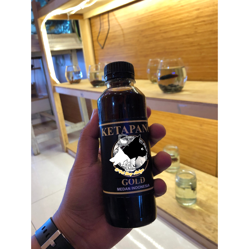 Extrak Daun Ketapang Laut Perawatan Terbaik Ikan Channa/Cupang 250 ML