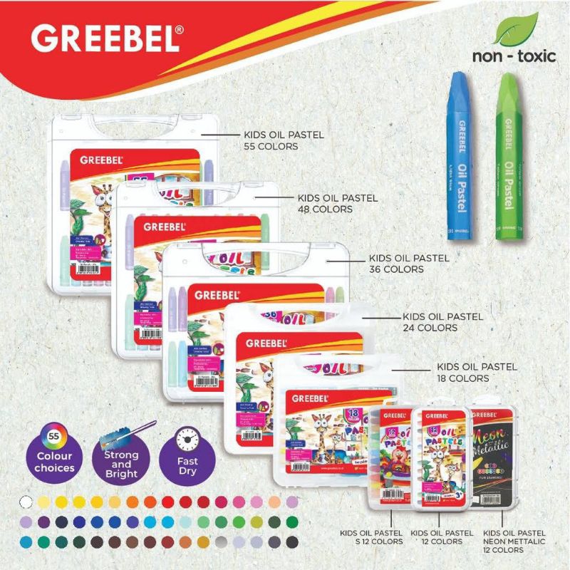 

Crayon Greebel Oil Pastels | cerayon