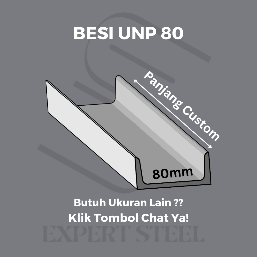 UNP 80  x 300mm