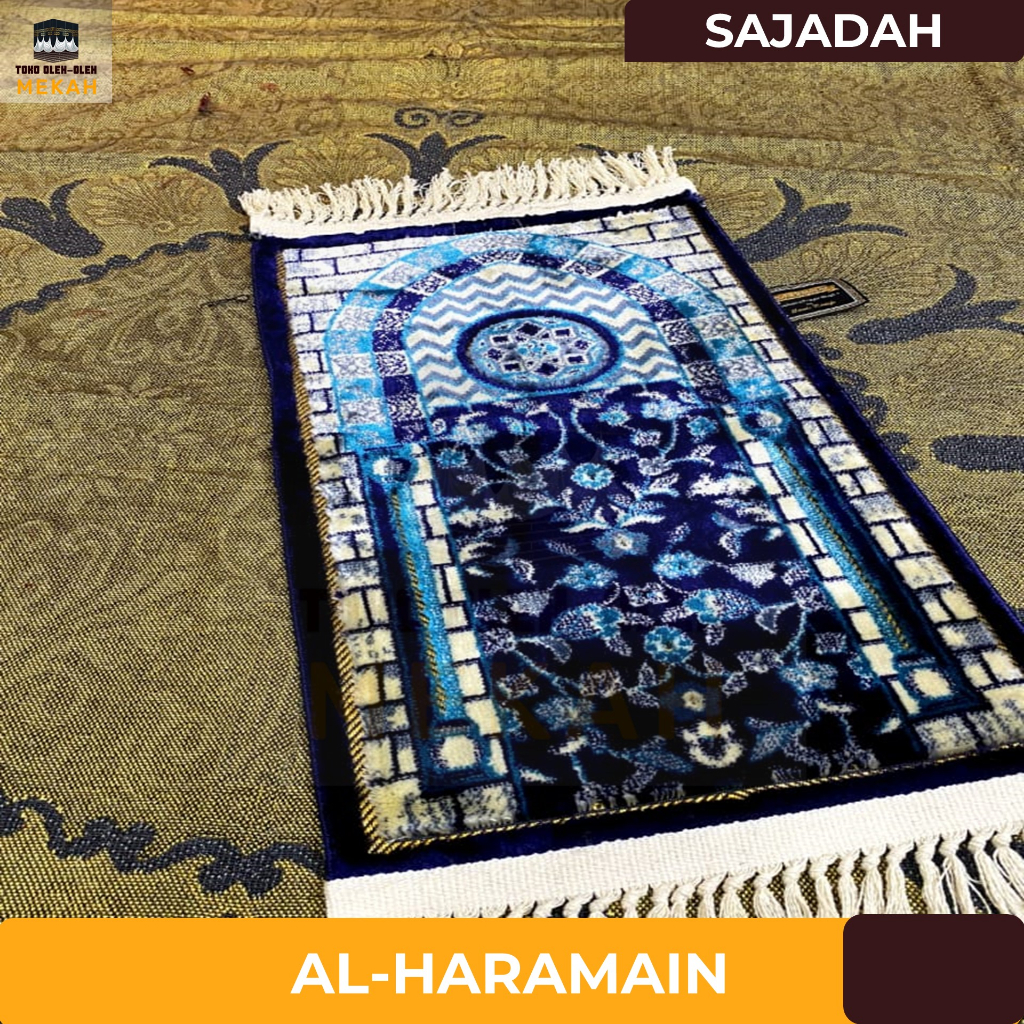 Sajadah Al-Harmain Muka Sajadah Kiswah Midi Motif Rawdah