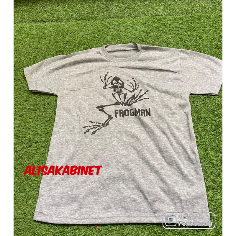 Kaos Frogman KOPASKA TNI AL Abu