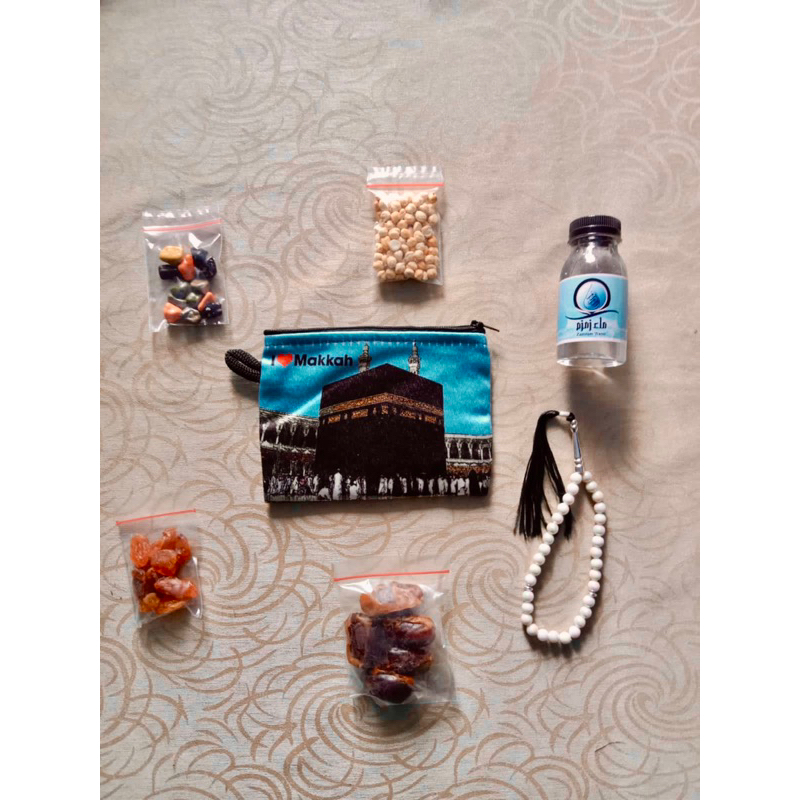 

Paket oleh oleh haji umroh dompet tasbih souvenir