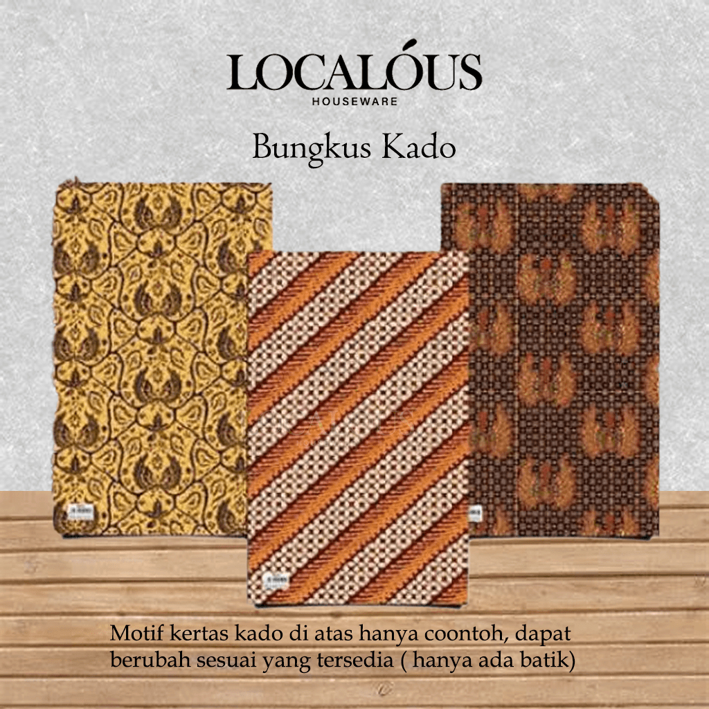 

BUNGKUS KADO / UCAPAN TAMBAHAN