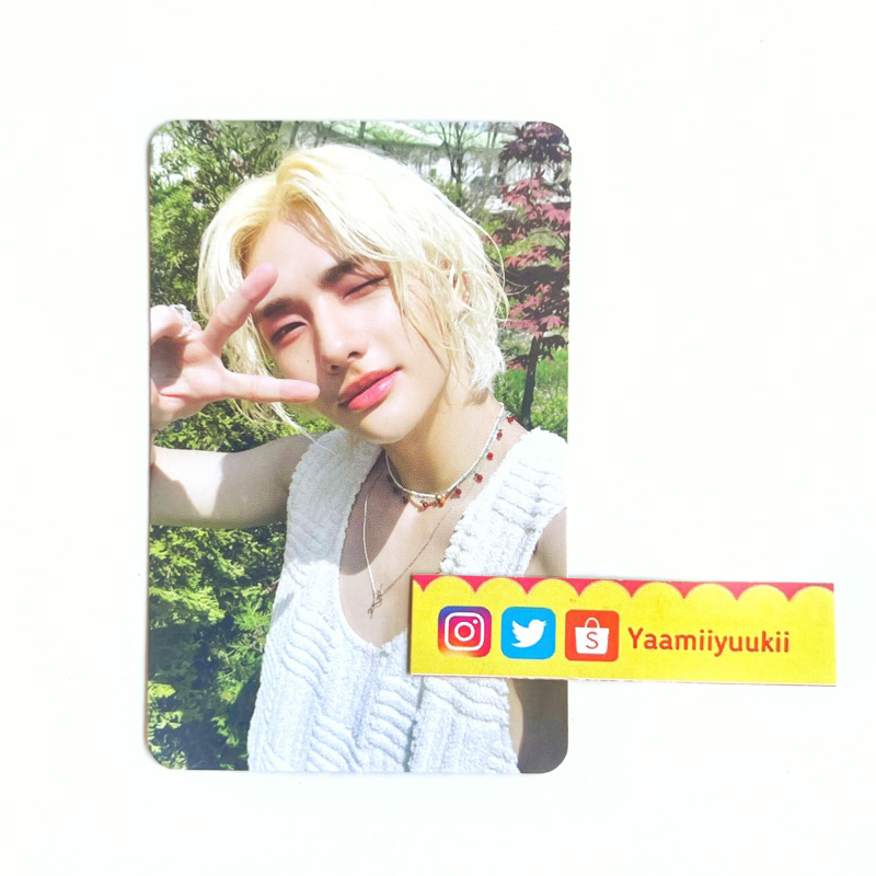 [ READY ] STRAY KIDS HYUNJIN OFFICIAL PHOTOCARD MAXIDENT T-CRUSH PC